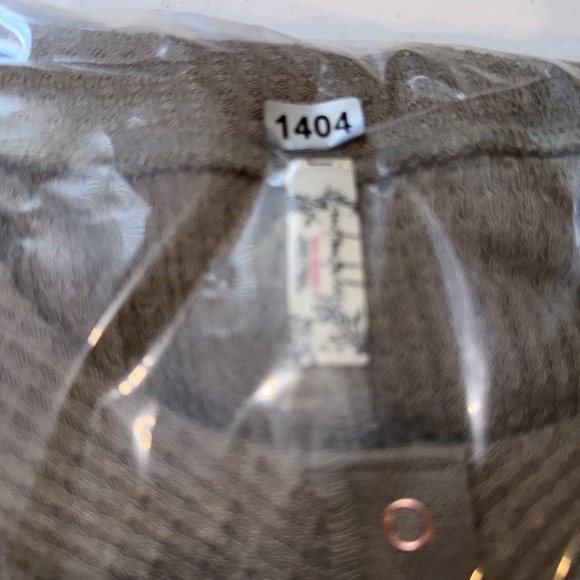 Free People Going Places Waffle Knit Snap Front Cardigan Top Womens Med Olive - Picture 9 of 9